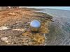 8K HDRI Lighthouse Sunset on Rocky Coast  Texture_1