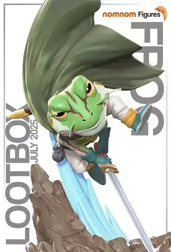Frog - Chrono Trigger 3D print model