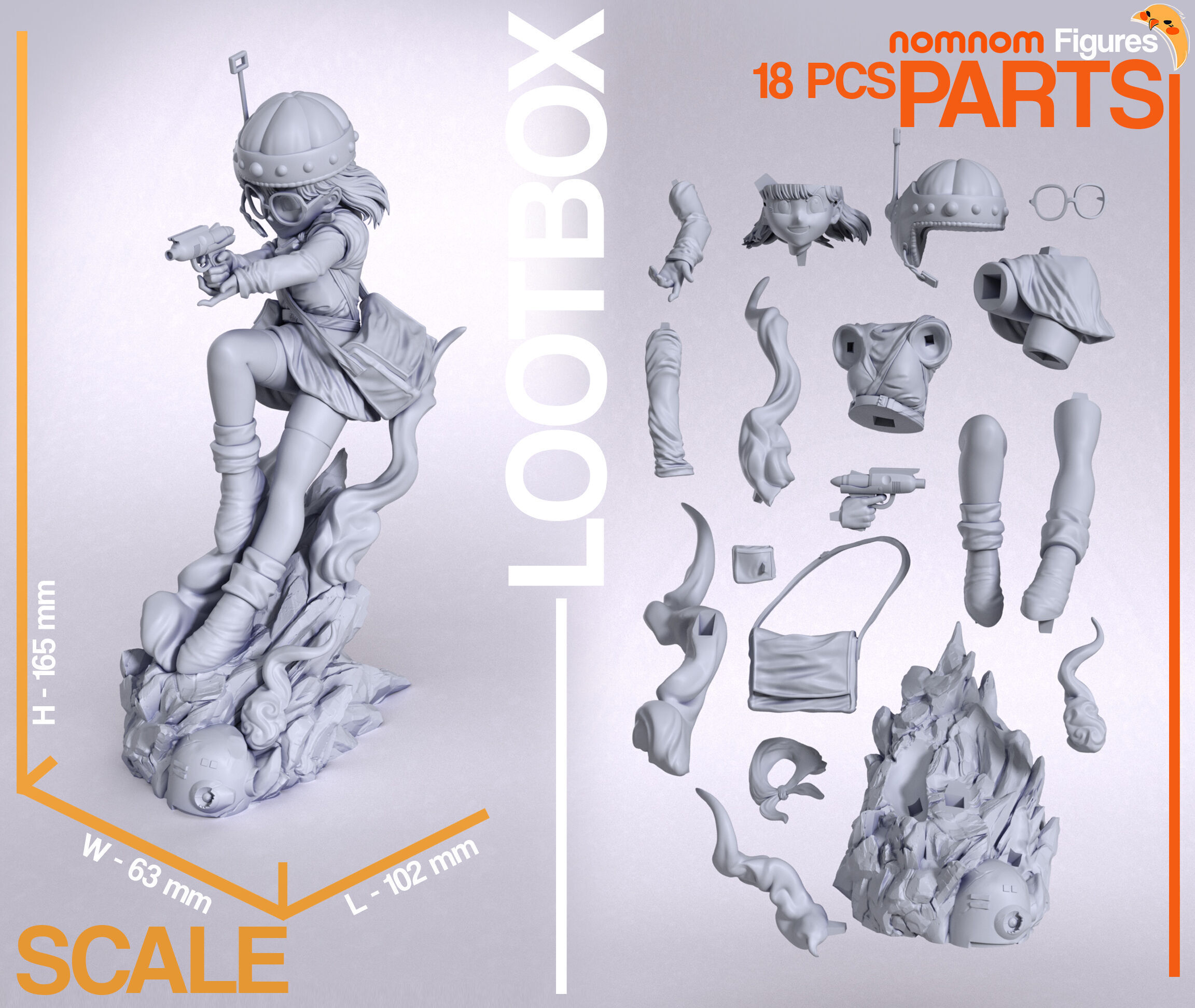 Lucca - Chrono Trigger 3D print model_1