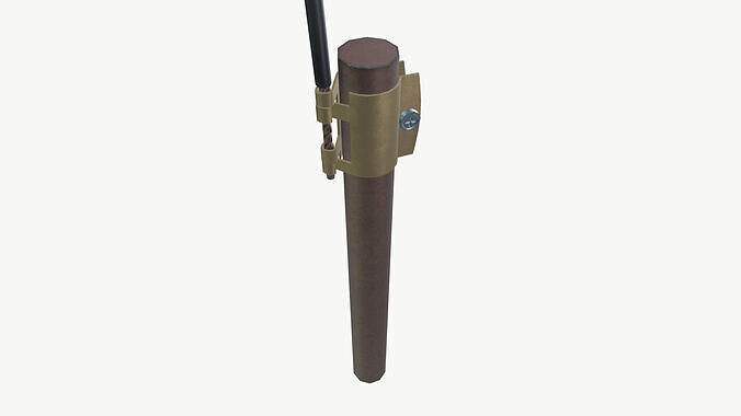 Earthing Rod 3D model