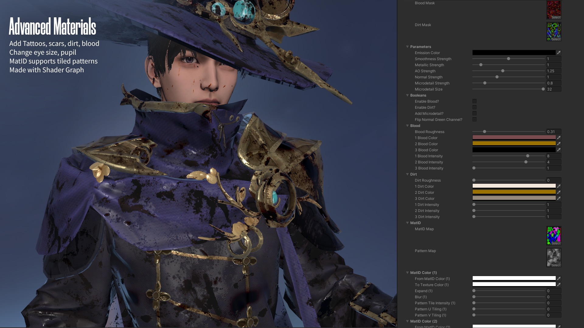 MMORPG Mages - Medieval Fantasy Modular Character Bundle 3D Model Collection_32