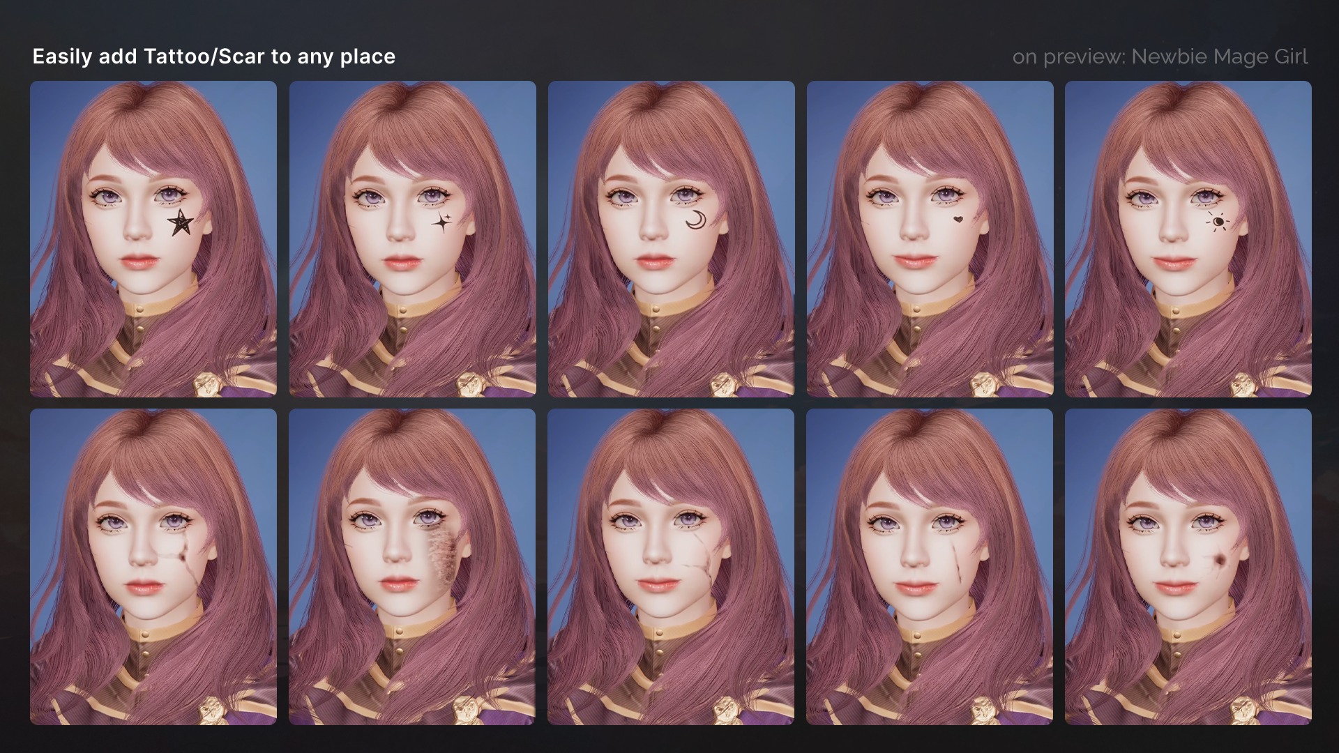 MMORPG Mages - Medieval Fantasy Modular Character Bundle 3D Model Collection_22