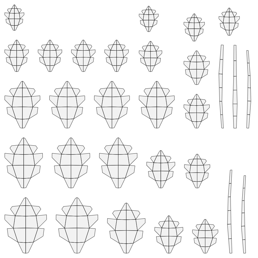 Low Poly Rigged model - A Wraith in the Woods Low-poly 3D model_13