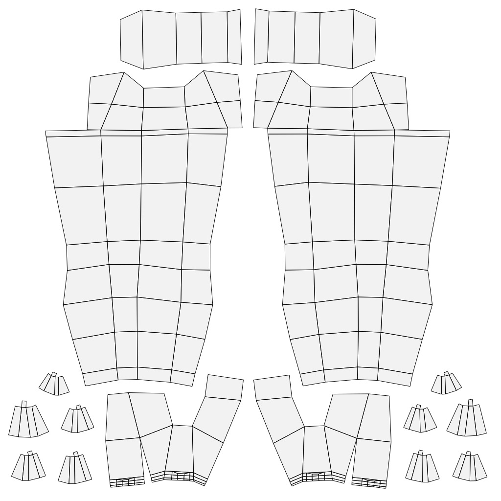 Low Poly Rigged model - A Wraith in the Woods Low-poly 3D model_14