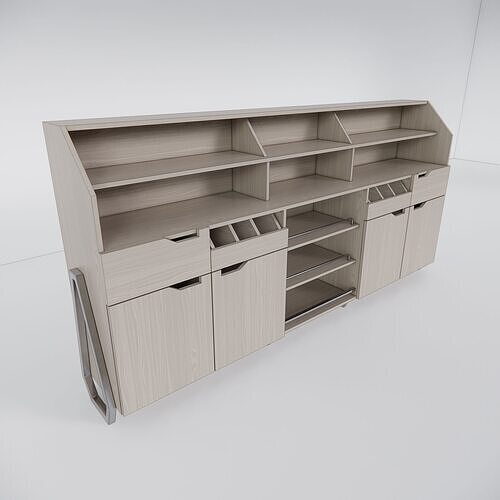 Service Cabinet Stand 3D model