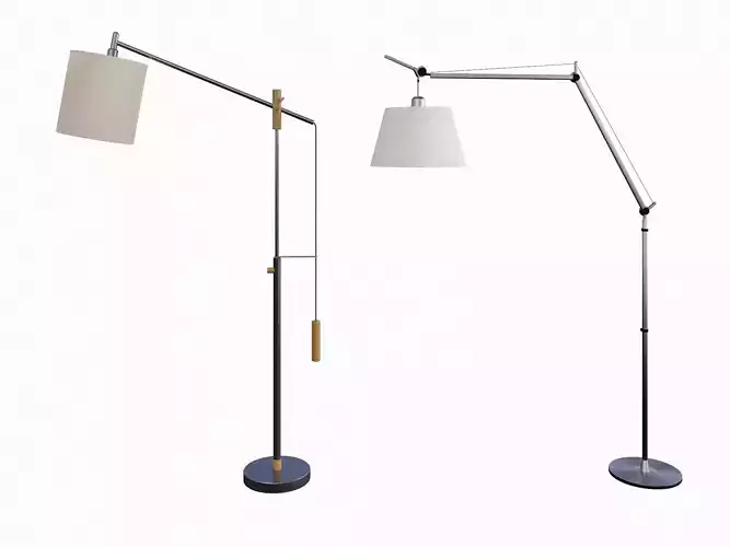 Twin Floor Lamp System