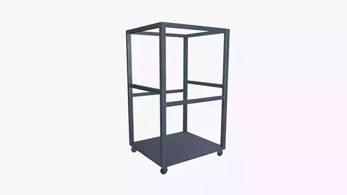 Metal Frame Utility Trolley