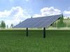 Agri-Photovoltaic-System 120 degrees 8m Low-poly 3D model_1