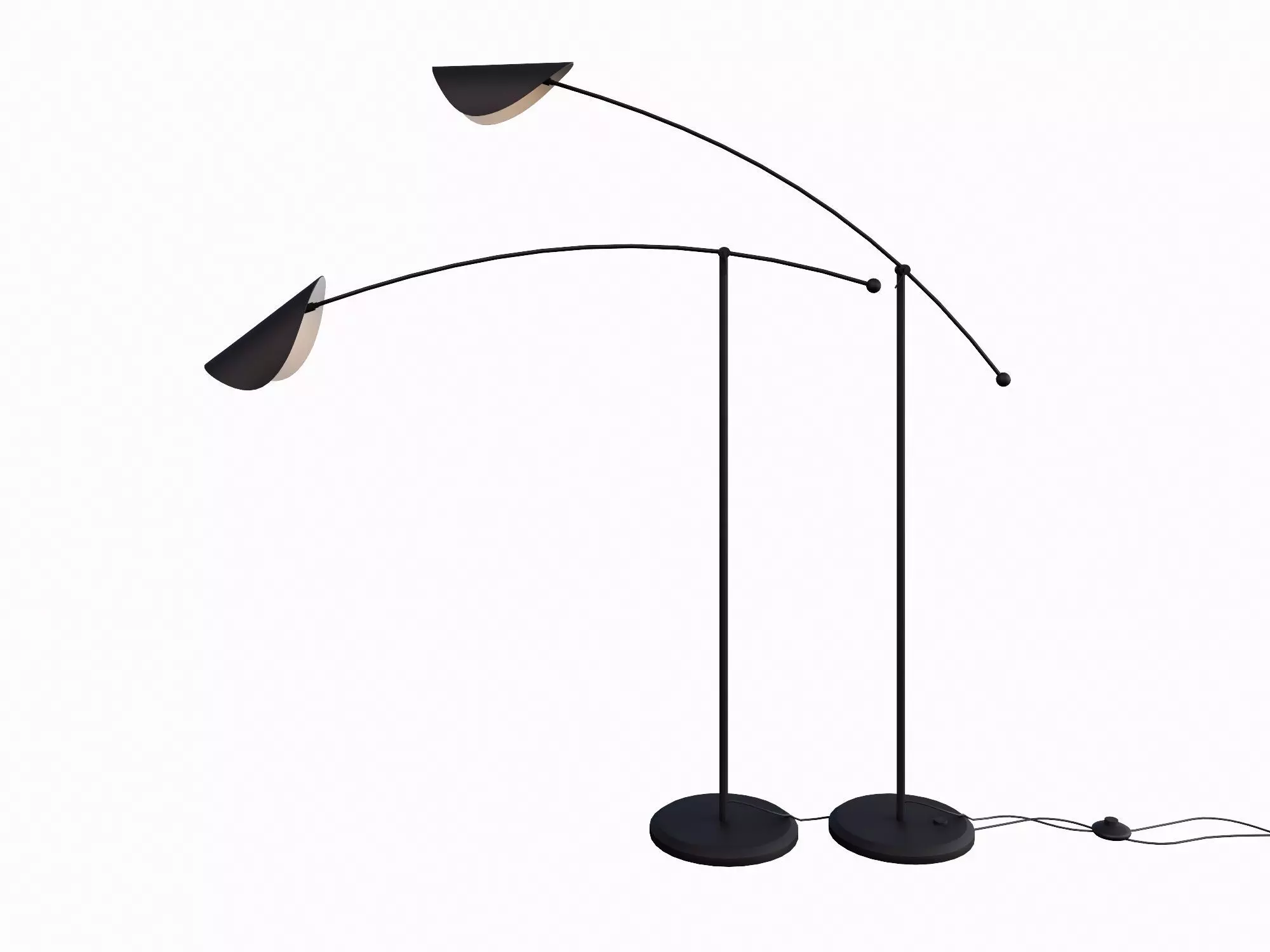 Minimalist Floor Lamp 3D model_0
