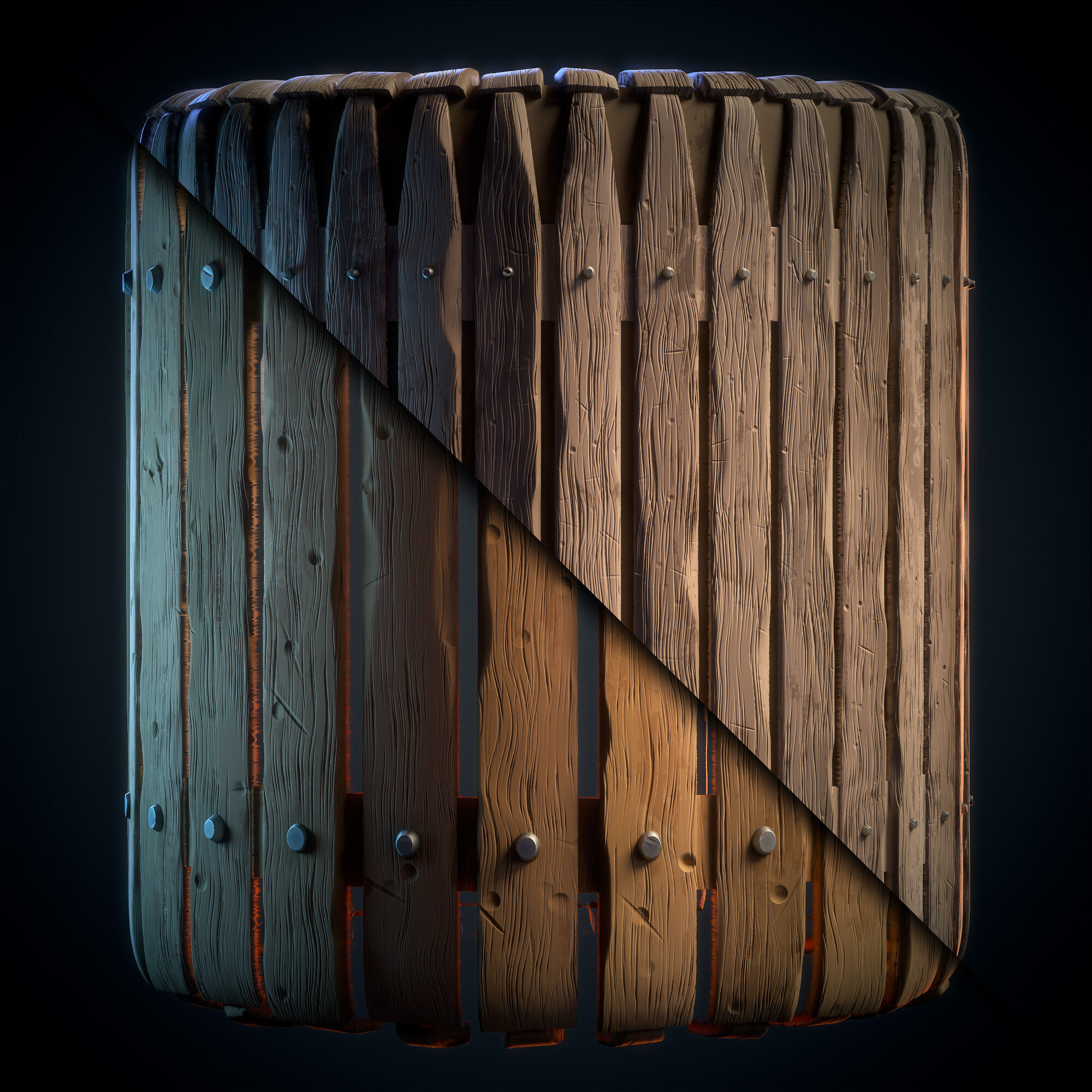 Wood Fence - VOL 09 - SBsar - Maps Texture_13