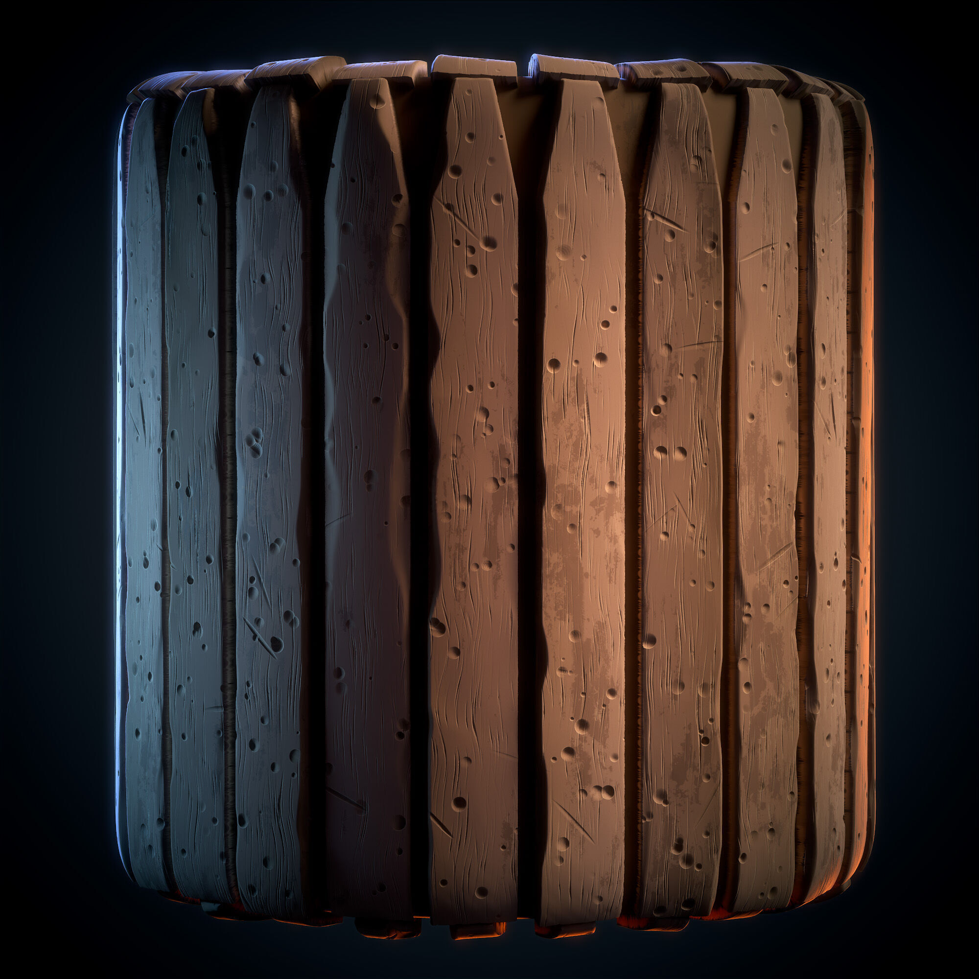 Wood Fence - VOL 09 - SBsar - Maps Texture_4