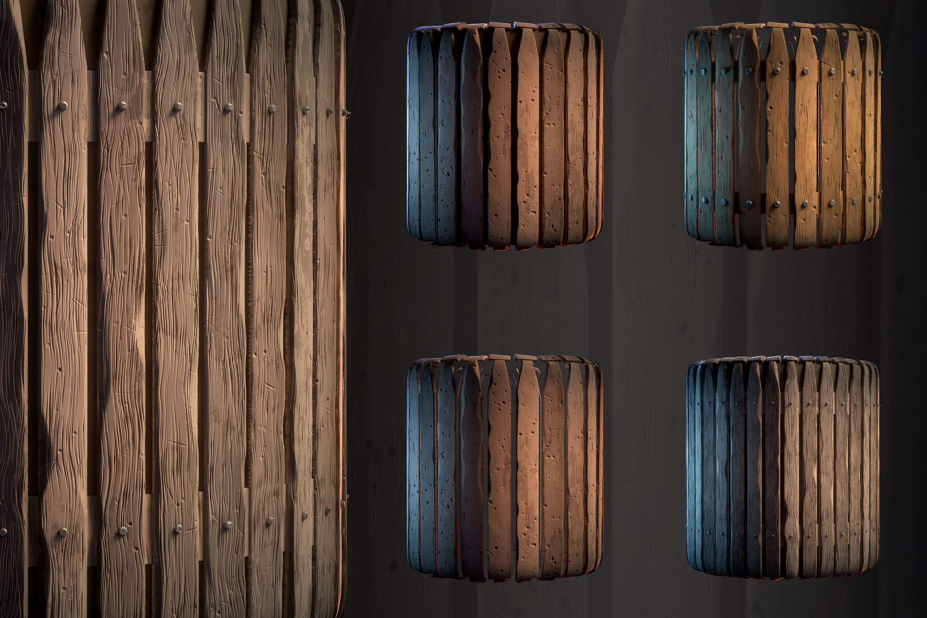 Wood Fence - VOL 09 - SBsar - Maps Texture_1