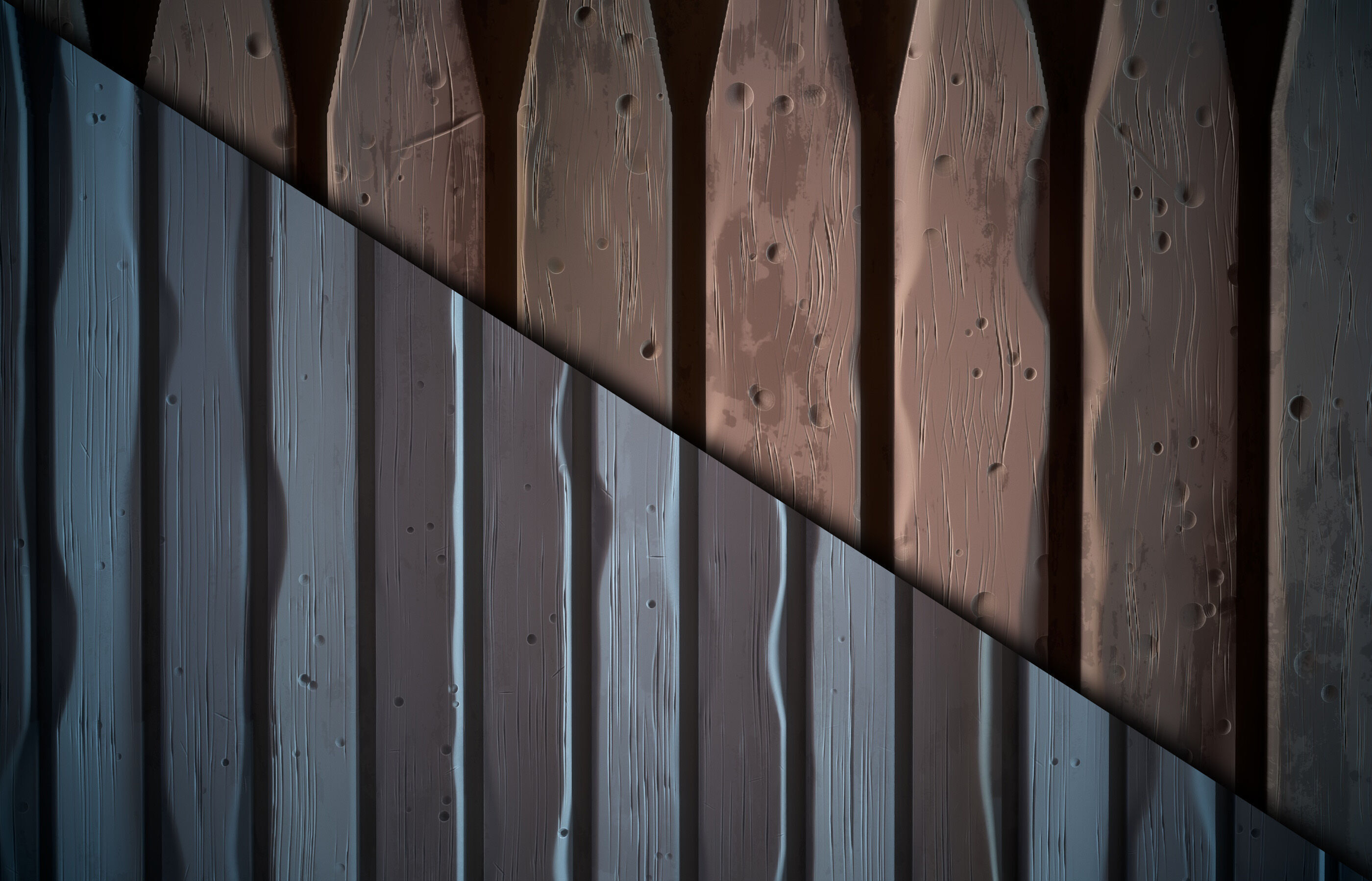 Wood Fence - VOL 09 - SBsar - Maps Texture_9