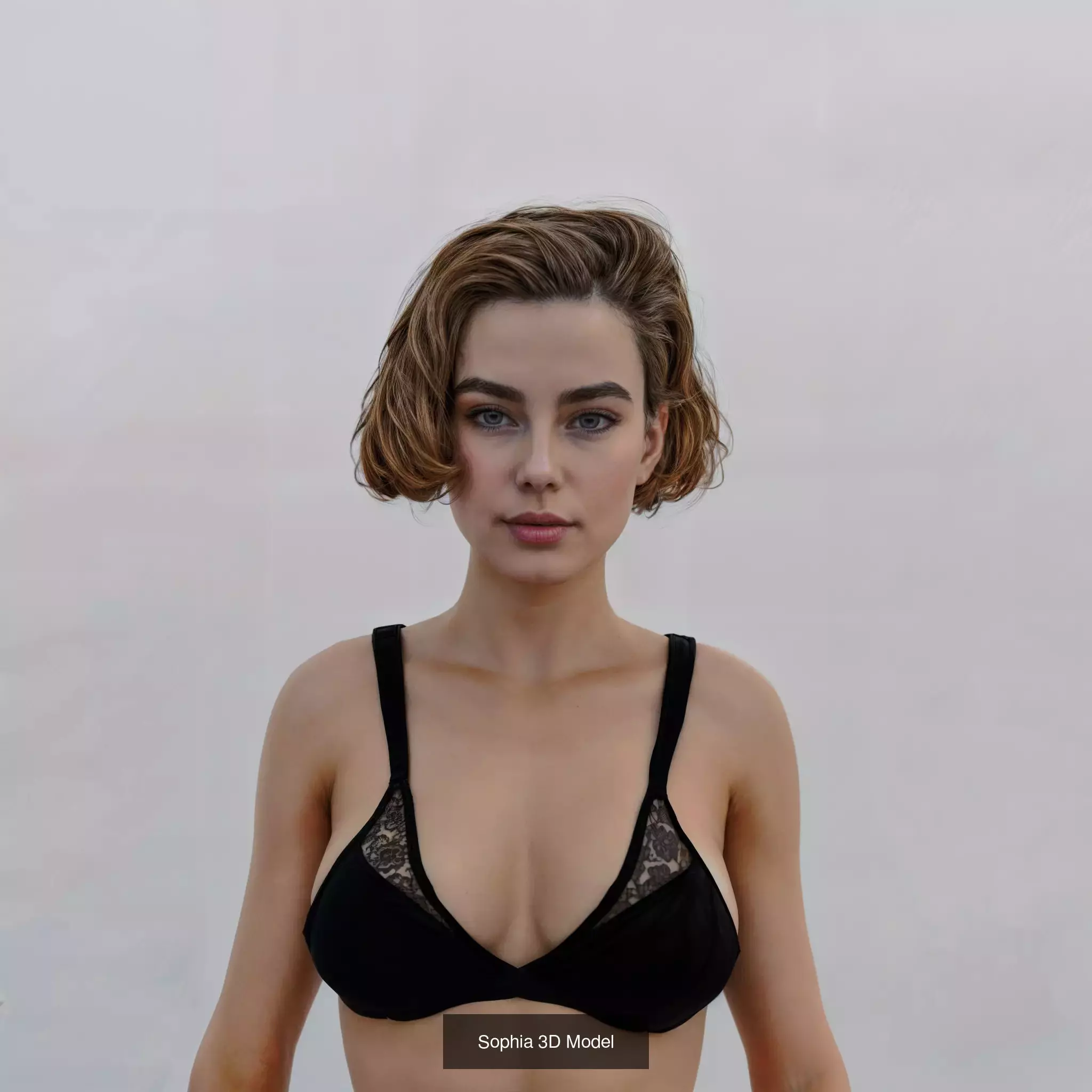 Stylized Female Characters  3D Model Collection_9