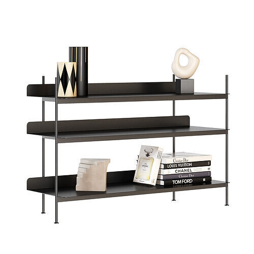 Compile Shelving System 2 by Muuto 3D model