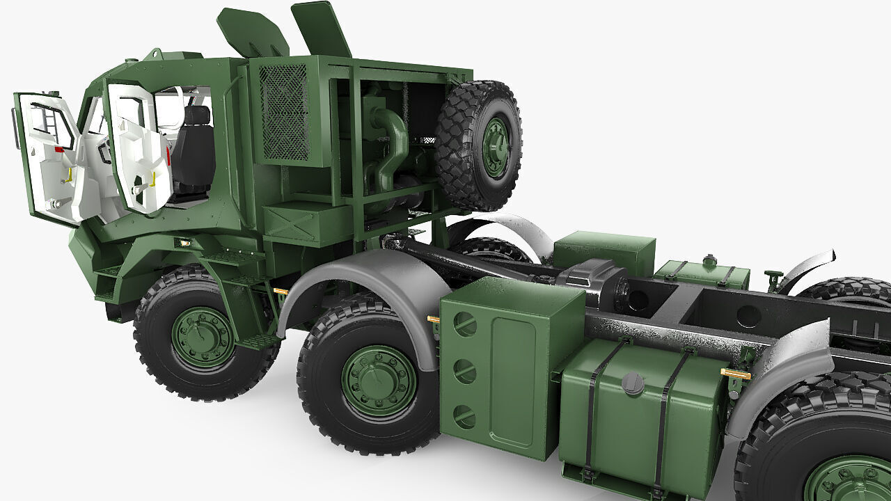 Custom vehicle 8x8 3d model 3D model_36