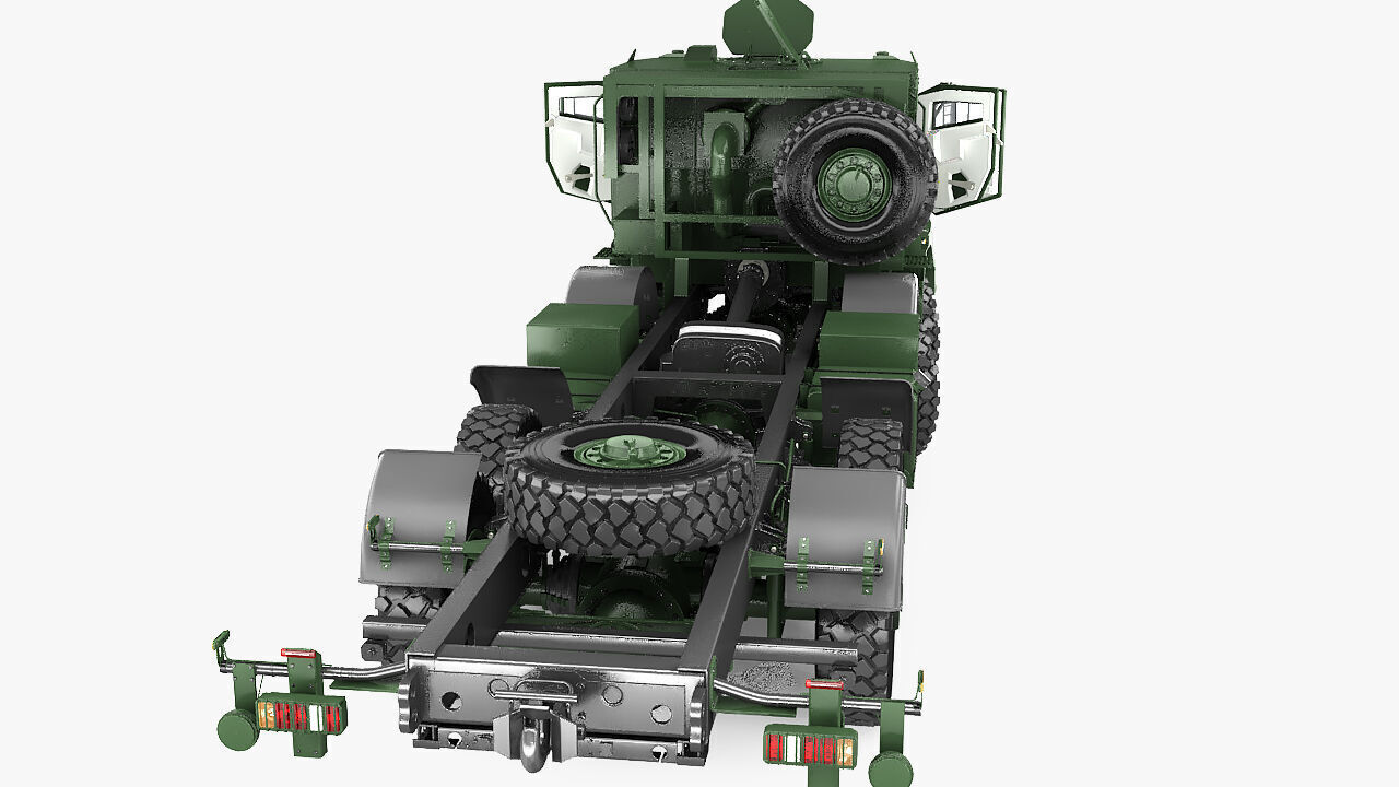 Custom vehicle 8x8 3d model 3D model_46