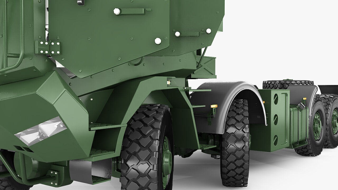 Custom vehicle 8x8 3d model 3D model_20