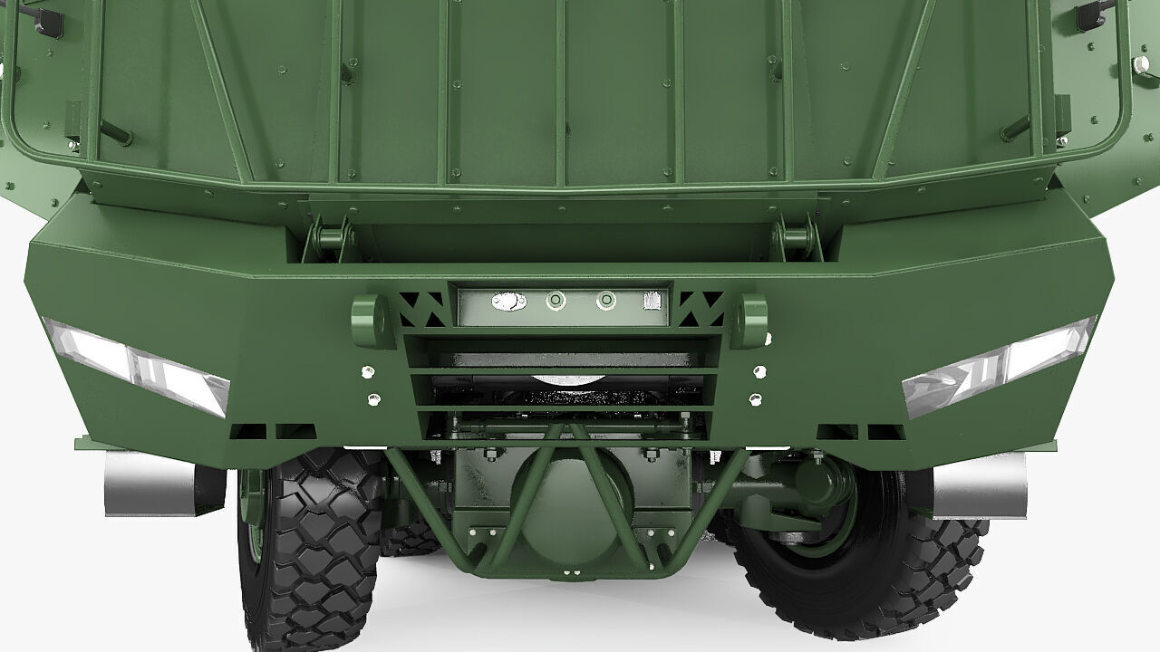 Custom vehicle 8x8 3d model 3D model_42