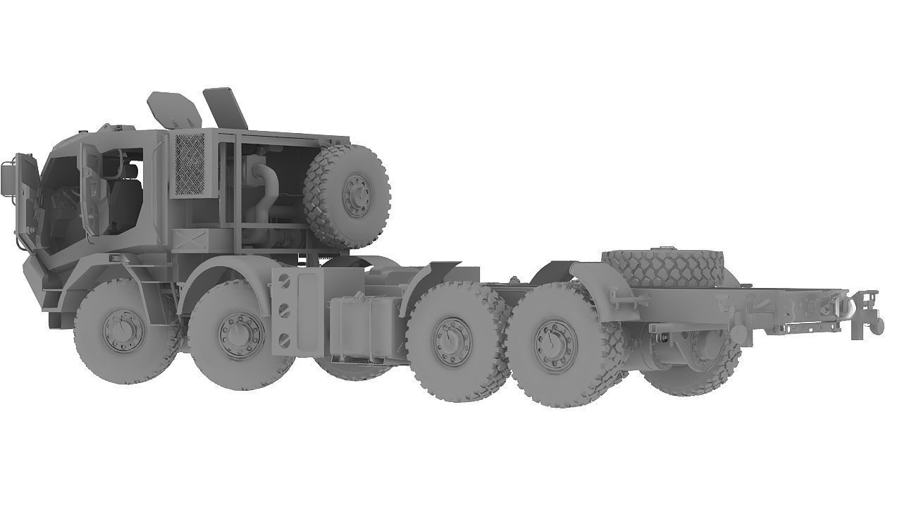 Custom vehicle 8x8 3d model 3D model_16