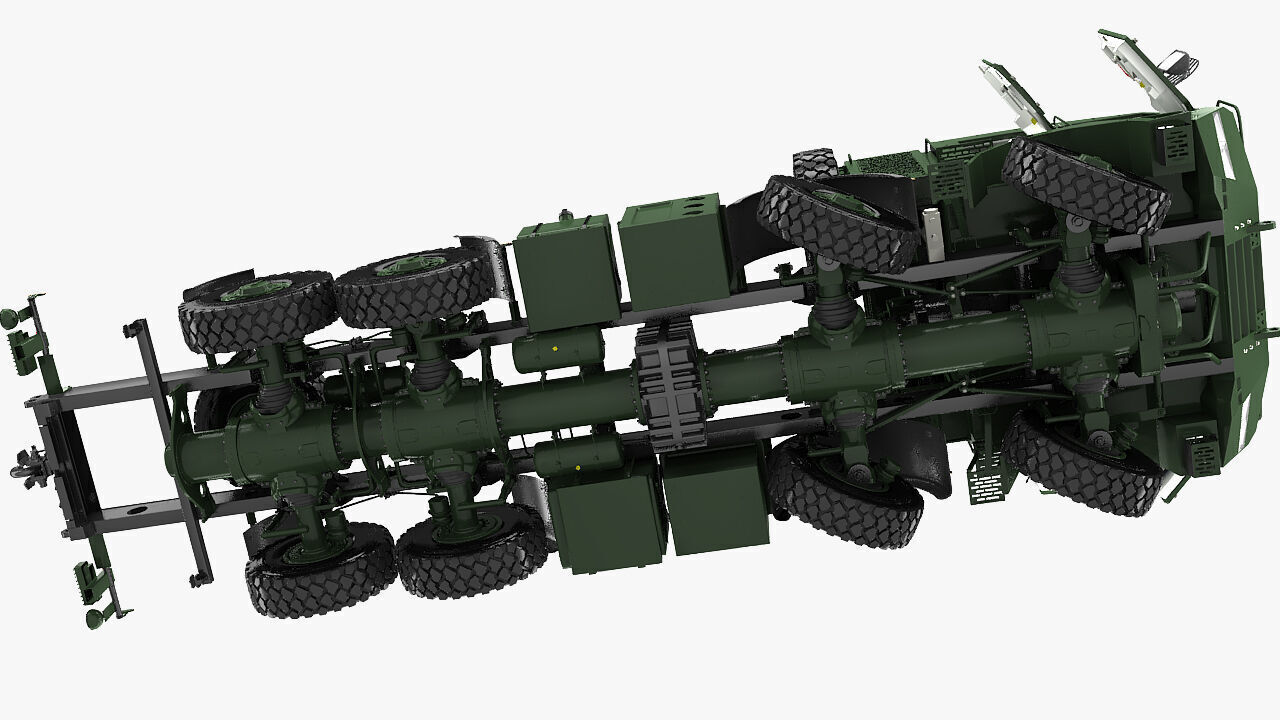 Custom vehicle 8x8 3d model 3D model_24