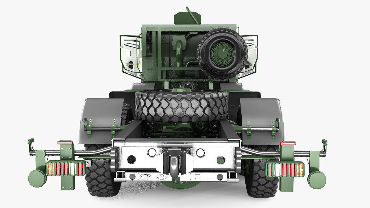 Custom vehicle 8x8 3d model 3D model_32