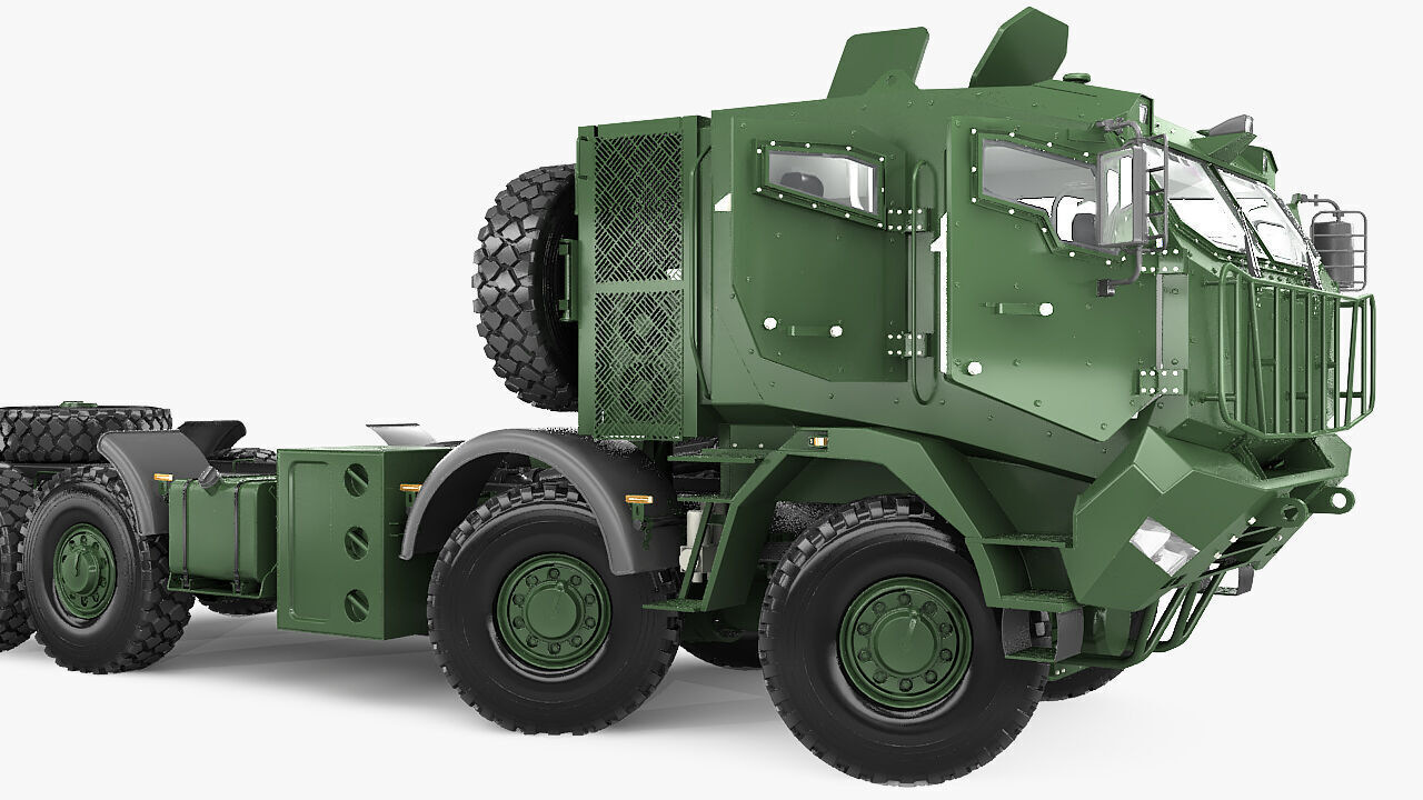 Custom vehicle 8x8 3d model 3D model_22