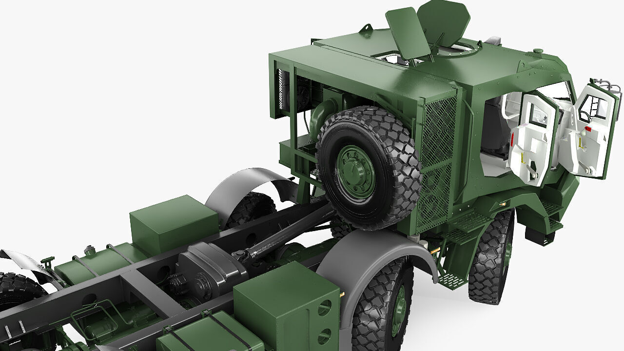 Custom vehicle 8x8 3d model 3D model_30