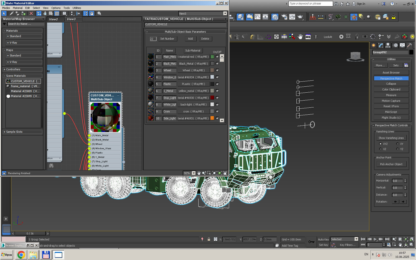 Custom vehicle 8x8 3d model 3D model_50