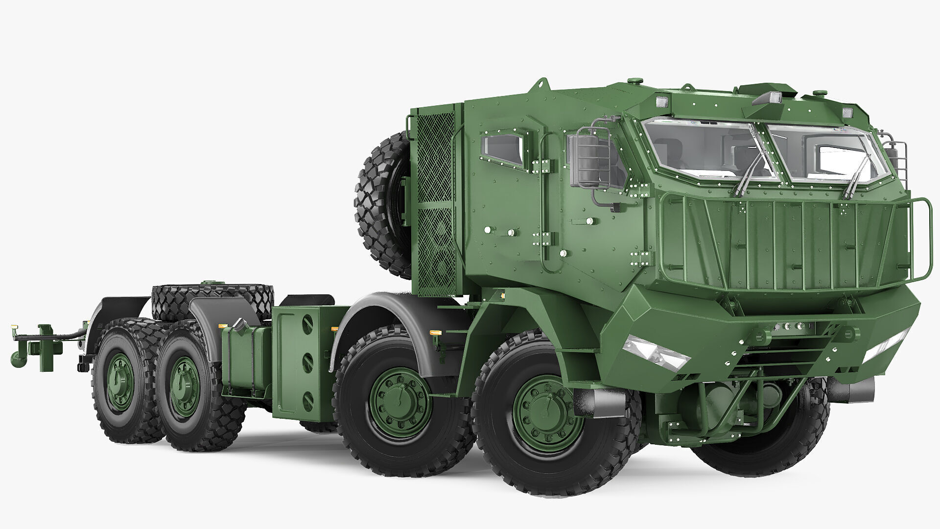 Custom vehicle 8x8 3d model 3D model_5