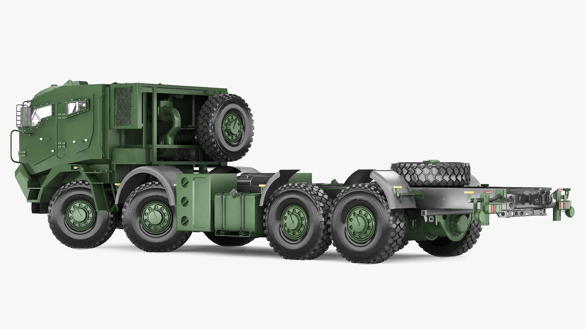 Custom vehicle 8x8 3d model 3D model_7