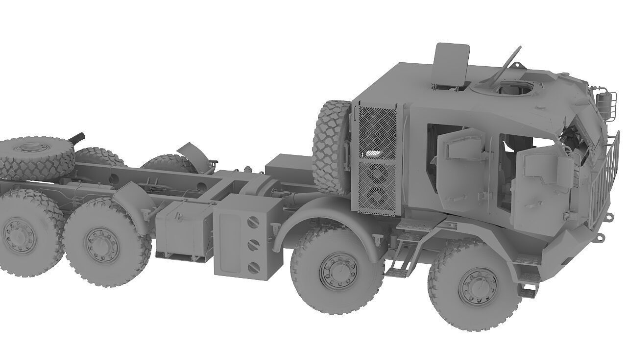 Custom vehicle 8x8 3d model 3D model_17