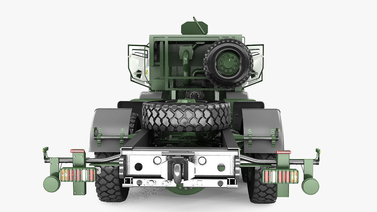 Custom vehicle 8x8 3d model 3D model_48