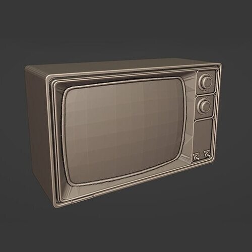 Custom Television 3D print model