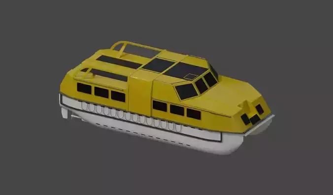 Fassmer Sel-t -  Tenderboat 3D model