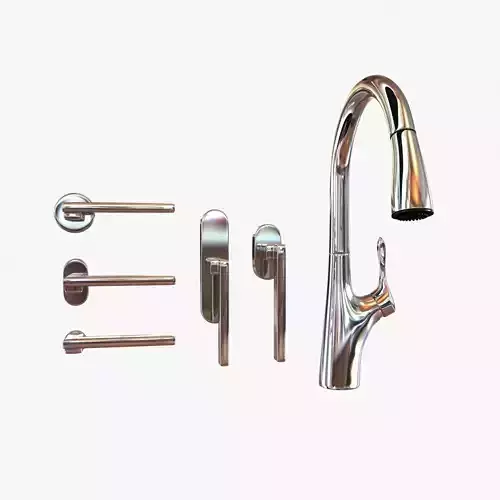 Blanco Napa faucet and valli and valli oberon door handle