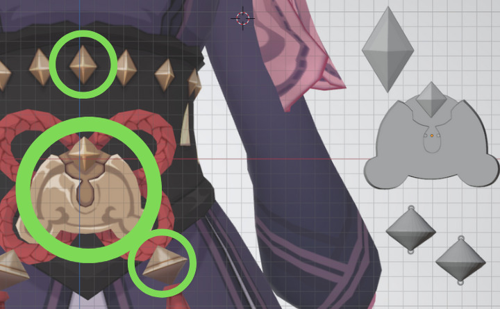 Genshin Impact Yun Jin 3D print model_14