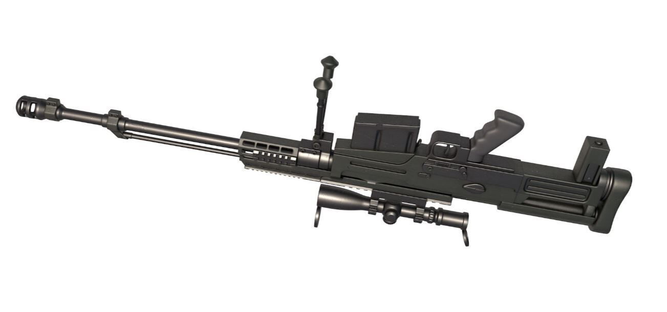 Rifle AS 50 3D model_1