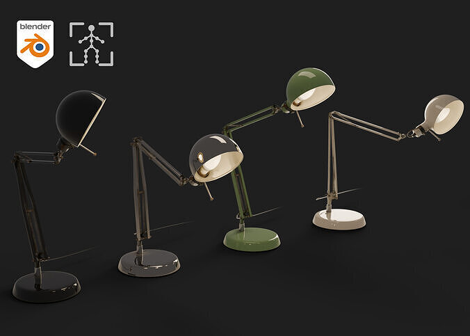 Desk Lamp  3D model