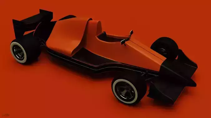 Retro Formula Car