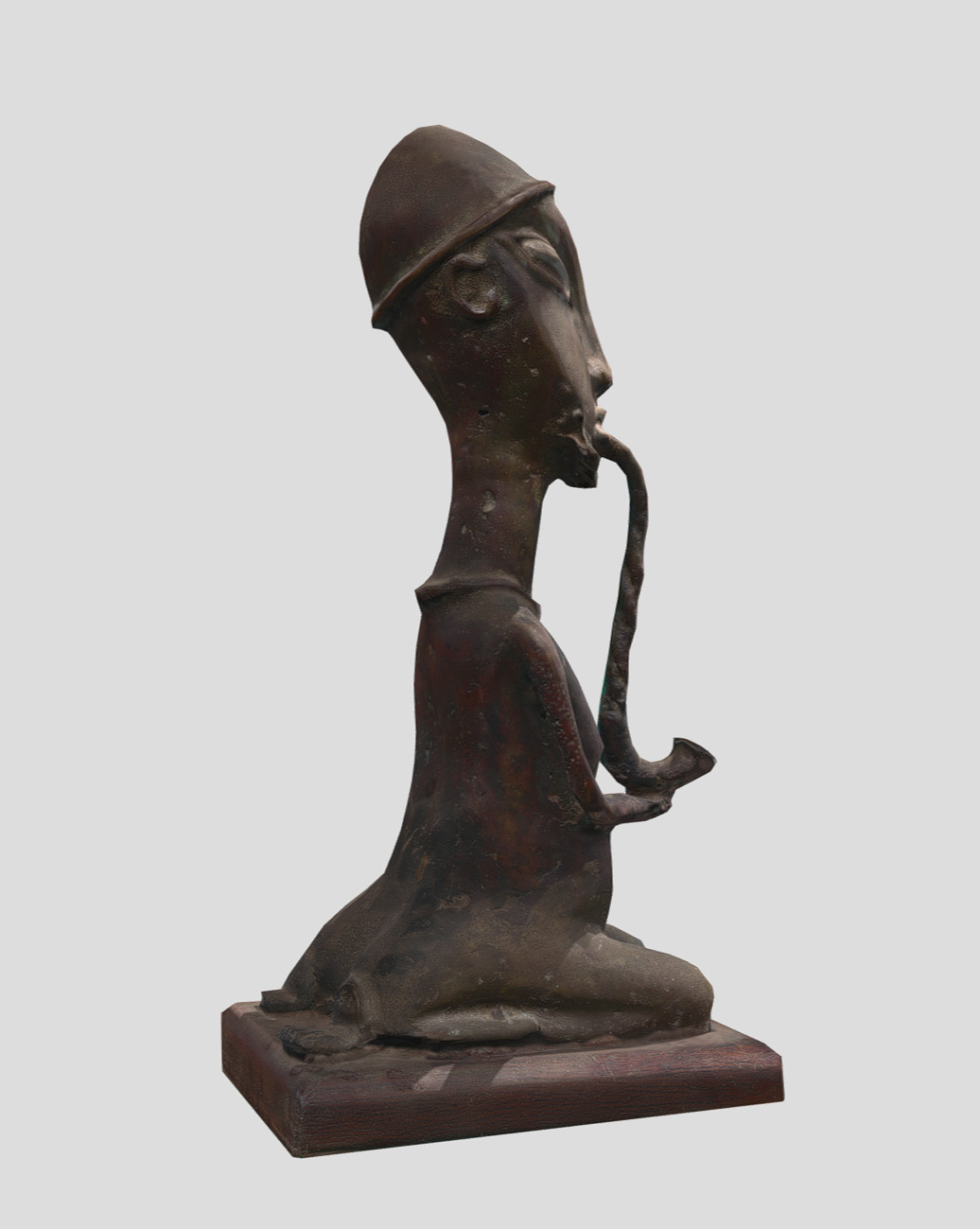 Male Onile Figure Low-poly 3D model_4