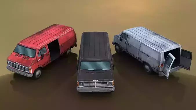 Police and Robber Vans