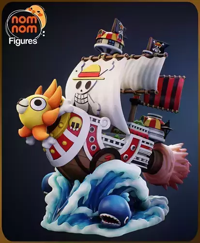 Chibi Thousand Sunny - One Piece 3D print model