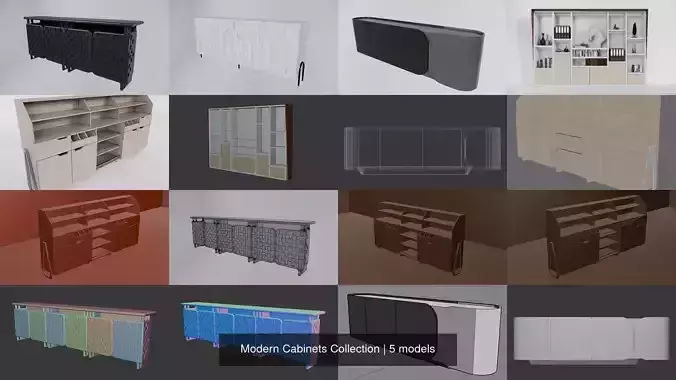 Modern Cabinets Collection 