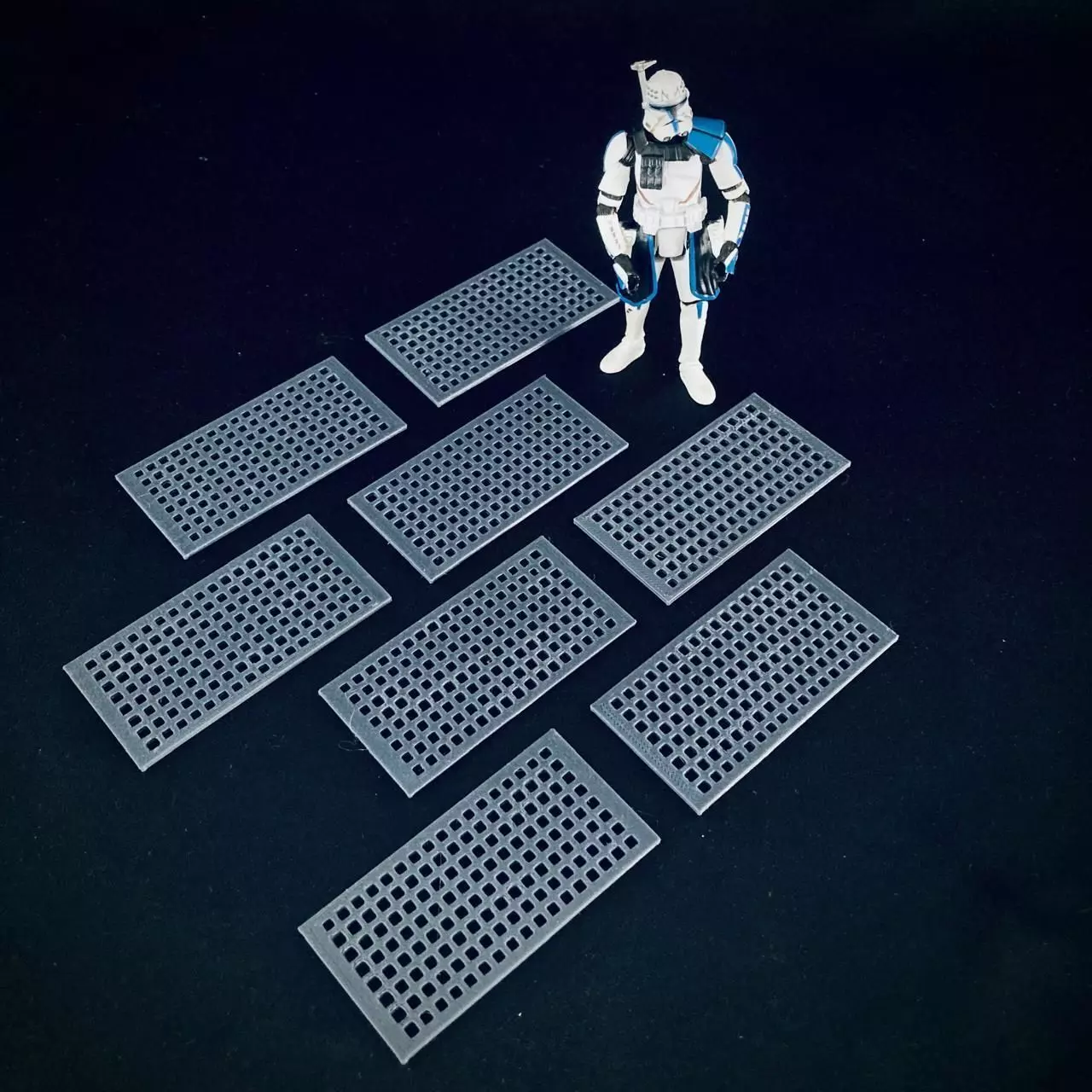 Custom Floor Tile Grates Large Free 3D print model