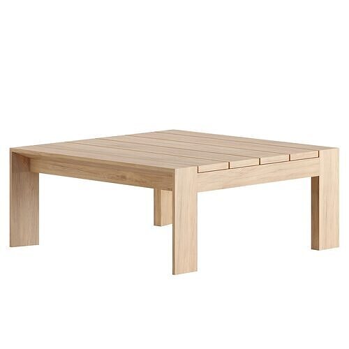 Ambra small coffe table  Low-poly 3D model