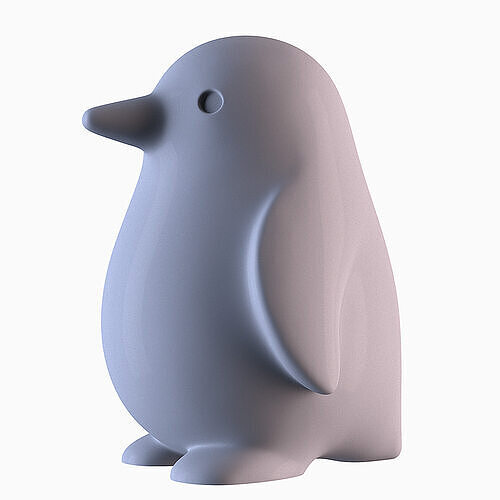 Penguin 3D print model