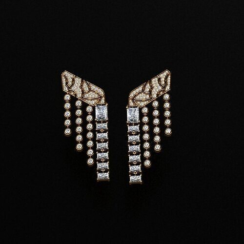 chanel-Earrings 3D print model