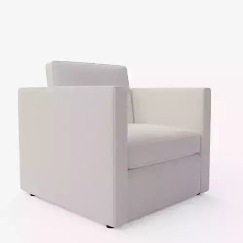 Harris Chair Poly Twill Alabaster