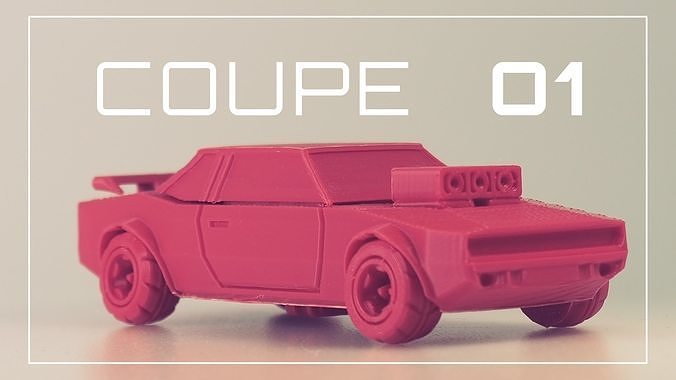 Coupe 01 - No Support - STL and 3MF Available 3D print model